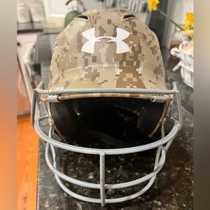 Under armour batting helmet